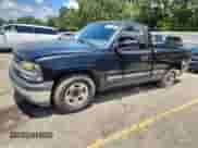 2000 Chevrolet Silverado 1500 LS with VIN 1GCEC14T6YZ150676, listed as a Copart auction lot 66183595 with 286,332 mi miles and Salvage title. Bid and sale history available at DreamBid. Image 1.