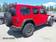 2025 Jeep Wrangler Rubicon z VIN 1C4PJXFN4SW573748, wystawiony jako IAAI lot #42660183 z przebiegiem 763 mil mil oraz . Historia ofert i sprzedaży dostępna na DreamBid. Obrazek 4.