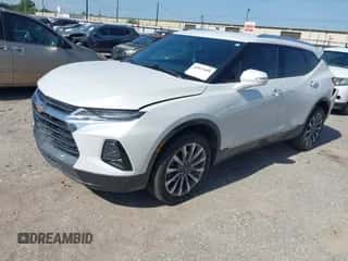 2022 Chevrolet Blazer Premier с VIN 3GNKBFR44NS235455, выставлен на аукционе IAAI как лот 42871609 с пробегом 51 401 миль миль и . История ставок и продаж доступна на DreamBid. Изображение 2.