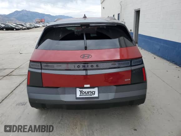 2025 Hyundai Ioniq 5 with VIN 7YAKPDDC1SY011215, listed as a Copart auction lot 61011705 with 31 mi miles and Salvage title. Bid and sale history available at DreamBid. Image 6.