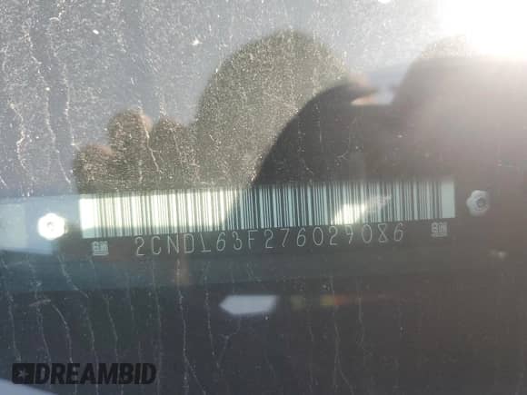 2007 Chevrolet Equinox LT z VIN 2CNDL63F276029086, wystawiony jako Copart lot #70993764 z przebiegiem 193 082 mil mil oraz Szkoda całkowita • Salvage title. Historia ofert i sprzedaży dostępna na DreamBid. Obrazek 13.