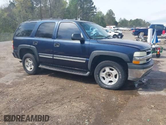 2004 Chevrolet Tahoe LT with VIN 1GNEC13Z84R209220, listed as a IAAI auction lot 41867643 with 385,229 mi miles and . Bid and sale history available at DreamBid. Image 1.