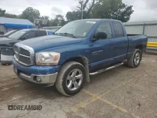 2006 Dodge 1500 SLT with VIN 1D7HU18236S675654, listed as a Copart auction lot 70812055 with 193,308 mi miles and Clean title. Bid and sale history available at DreamBid. Image 1.
