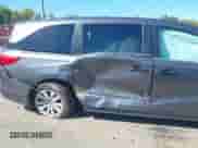 2018 Honda Odyssey LX with VIN 5FNRL6H2XJB075976, listed as a IAAI auction lot 43202706 with 36,254 mi miles and . Bid and sale history available at DreamBid. Image 6.