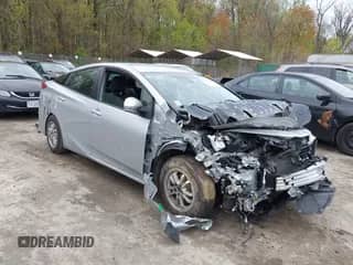 2021 Toyota Prius LE with VIN JTDKAMFP0M3194485, listed as a IAAI auction lot 42019500 with 42,191 mi miles and . Bid and sale history available at DreamBid. Image 1.