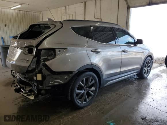 2018 Hyundai Santa Fe Ultimate with VIN 5XYZW4LA0JG527968, listed as a Copart auction lot 64858005 with 65,589 mi miles and Salvage title. Bid and sale history available at DreamBid. Image 3.