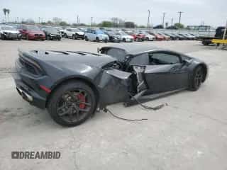 2019 Lamborghini Huracan LP 580-2 with VIN ZHWUC2ZF3KLA11551, listed as a Copart auction lot 45442774 with Not provided miles and Non repairable. Bid and sale history available at DreamBid. Image 3.