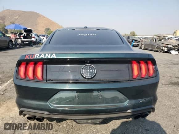 2019 Ford Mustang Bullitt z VIN 1FA6P8K06K5503691, wystawiony jako Copart lot #68551725 z przebiegiem 22 628 mil mil oraz Szkoda całkowita • Salvage title. Historia ofert i sprzedaży dostępna na DreamBid. Obrazek 6.