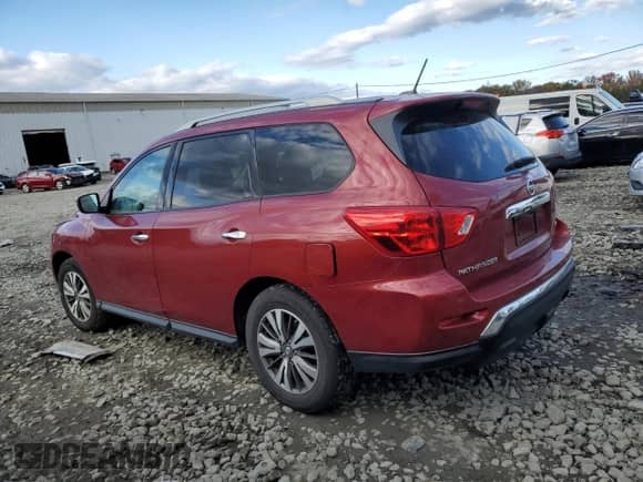 2017 Nissan Pathfinder S with VIN 5N1DR2MNXHC652834, listed as a Copart auction lot 89506585 with 147,569 mi miles and Clean title. Bid and sale history available at DreamBid. Image 2.