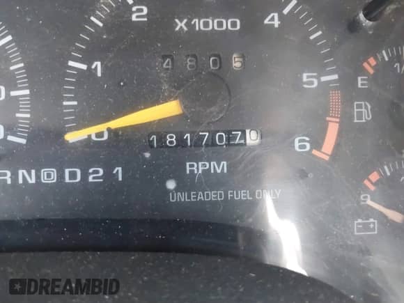 1996 Chevrolet Blazer z VIN 1GNDT13W5T2308389, wystawiony jako IAAI lot #40616254 z przebiegiem 181 707 mil mil oraz . Historia ofert i sprzedaży dostępna na DreamBid. Obrazek 7.