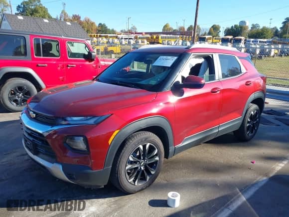 2023 Chevrolet TrailBlazer LT z VIN KL79MPS21PB036715, wystawiony jako IAAI lot #43498973 z przebiegiem 78 596 mil mil oraz . Historia ofert i sprzedaży dostępna na DreamBid. Obrazek 17.