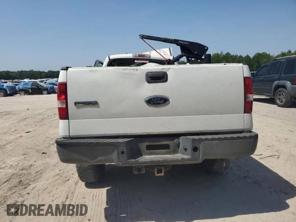 2005 Ford F-150 XL with VIN 1FTRF14565NC06306, listed as a Copart auction lot 57240975 with Not provided miles and Non repairable. Bid and sale history available at DreamBid. Image 6.