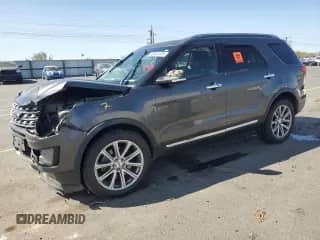 2017 Ford Explorer Limited z VIN 1FM5K8F82HGC69398, wystawiony jako Copart lot #80964655 z przebiegiem Nie podano mil oraz Szkoda całkowita • Salvage title. Historia ofert i sprzedaży dostępna na DreamBid. Obrazek 1.