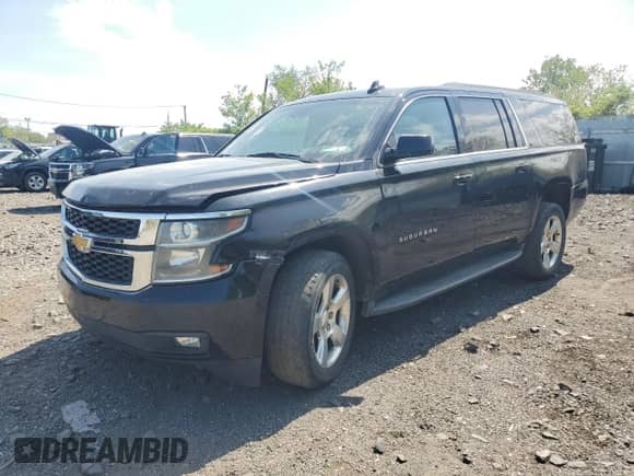 2016 Chevrolet Suburban LT with VIN 1GNSKHKC9GR159010, listed as a Copart auction lot 55472145 with 73,321 mi miles and Clean title. Bid and sale history available at DreamBid. Image 1.