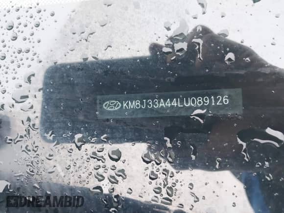 2020 Hyundai Tucson Value z VIN KM8J33A44LU089126, wystawiony jako IAAI lot #43367158 z przebiegiem 133 092 mil mil oraz . Historia ofert i sprzedaży dostępna na DreamBid. Obrazek 18.