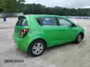 2016 Chevrolet Sonic LT with VIN 1G1JC6SH0G4116618, listed as a Copart auction lot 80083965 with 101,474 mi miles and Salvage title. Bid and sale history available at DreamBid. Image 3.