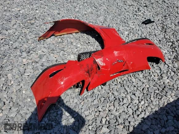 2013 Chevrolet Corvette Z16 Grand Sport 3LT with VIN 1G1YW3DW5D5101103, listed as a Copart auction lot 53455105 with Not provided miles and Salvage title. Bid and sale history available at DreamBid. Image 12.