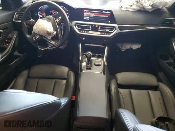 2020 BMW 3 Series 330i xDrive with VIN WBA5R7C01LFH72430, listed as a Copart auction lot 64145455 with 72,126 mi miles and Salvage title. Bid and sale history available at DreamBid. Image 8.