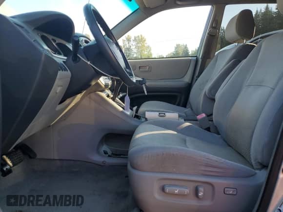 2005 Toyota Highlander with VIN JTEEP21A550076787, listed as a Copart auction lot 85766095 with 191,838 mi miles and Salvage title. Bid and sale history available at DreamBid. Image 7.