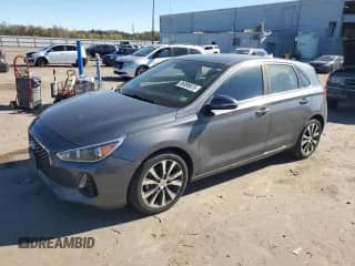 2018 Hyundai Elantra with VIN KMHH35LE3JU075523, listed as a Copart auction lot 86895615 with 64,391 mi miles and Salvage title. Bid and sale history available at DreamBid. Image 1.
