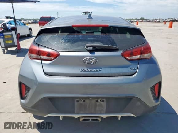 2020 Hyundai Veloster 2.0 with VIN KMHTG6AF7LU023170, listed as a Copart auction lot 66511835 with 142,222 mi miles and Salvage title. Bid and sale history available at DreamBid. Image 6.