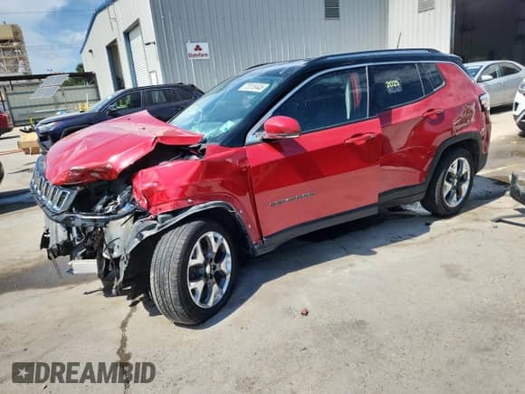 2018 Jeep Compass Limited с VIN 3C4NJDCB6JT116945, выставлен на аукционе Copart как лот 72015445 с пробегом 149 519 миль миль и Списание • Salvage title. История ставок и продаж доступна на DreamBid. Изображение 1.