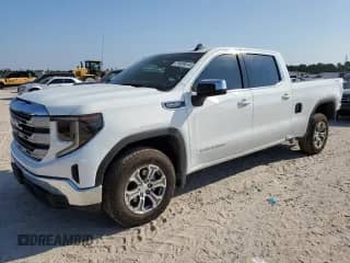 2023 GMC Sierra 1500 SLE with VIN 3GTUUBED3PG315197, listed as a Copart auction lot 71629014 with 18,550 mi miles and Salvage title. Bid and sale history available at DreamBid. Image 1.