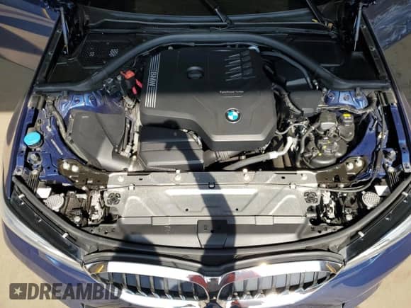 2021 BMW 3 Series 330i xDrive z VIN 3MW5R7J04M8B49362, wystawiony jako Copart lot #83829335 z przebiegiem Nie podano mil oraz Szkoda całkowita • Salvage title. Historia ofert i sprzedaży dostępna na DreamBid. Obrazek 11.