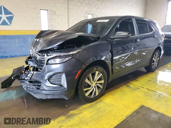 2022 Chevrolet Equinox LT с VIN 3GNAXUEV7NS226037, выставлен на аукционе Copart как лот 65326945 с пробегом 26 814 миль миль и Чистый • Clean title. История ставок и продаж доступна на DreamBid. Изображение 1.
