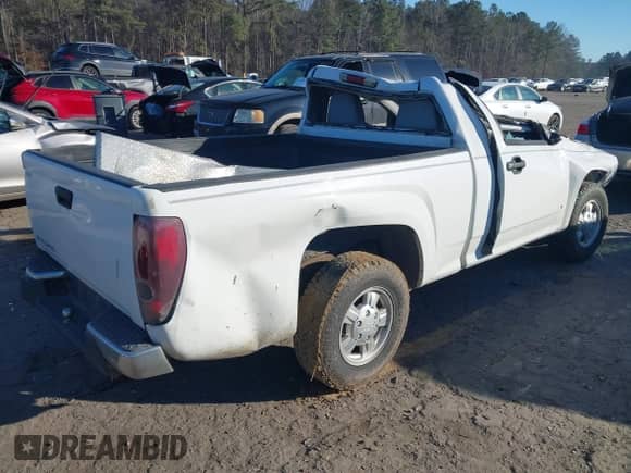 2006 Chevrolet Colorado Work Truck with VIN 1GCCS146668283929, listed as a IAAI auction lot 41434958 with 108,620 mi miles and . Bid and sale history available at DreamBid. Image 4.