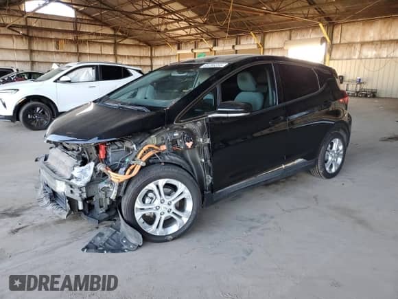 2021 Chevrolet Bolt EV LT z VIN 1G1FY6S01M4105057, wystawiony jako Copart lot #85286355 z przebiegiem 61 565 mil mil oraz Szkoda całkowita • Salvage title. Historia ofert i sprzedaży dostępna na DreamBid. Obrazek 1.
