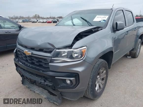 2022 Chevrolet Colorado 2WD LT z VIN 1GCGSCEA7N1293649, wystawiony jako IAAI lot #41257494 z przebiegiem 110 905 mil mil oraz . Historia ofert i sprzedaży dostępna na DreamBid. Obrazek 2.