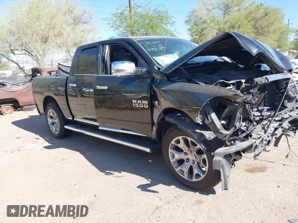 2016 Ram 1500 Longhorn with VIN 1C6RR7PT3GS136862, listed as a IAAI auction lot 42334654 with 111,567 mi miles and . Bid and sale history available at DreamBid. Image 1.