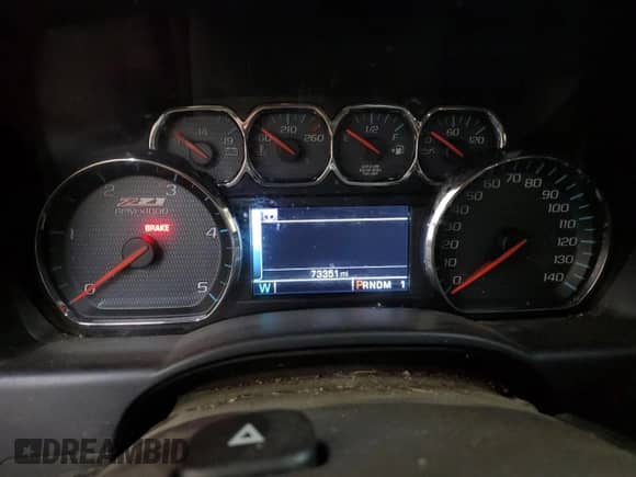 2015 Chevrolet Silverado 3500HD LTZ с VIN 1GC4K0E80FF599384, выставлен на аукционе Copart как лот 76975984 с пробегом 73 351 миль миль и Списание • Salvage title. История ставок и продаж доступна на DreamBid. Изображение 9.