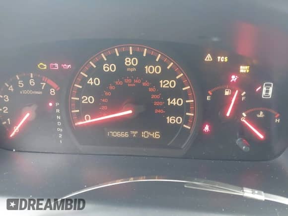 2005 Honda Accord EX-L with VIN 1HGCM82695A004293, listed as a IAAI auction lot 43027135 with 170,666 mi miles and . Bid and sale history available at DreamBid. Image 7.