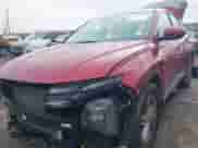 2025 Hyundai Tucson with VIN KM8JA3DE7SU376548, listed as a IAAI auction lot 42123153 with 14,023 mi miles and . Bid and sale history available at DreamBid. Image 2.