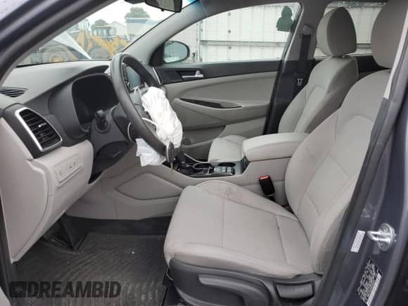 2021 Hyundai Tucson SE with VIN KM8J23A46MU398343, listed as a Copart auction lot 66632065 with 23,570 mi miles and Salvage title. Bid and sale history available at DreamBid. Image 7.