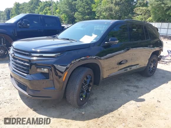 2025 Chevrolet Traverse FWD LT z VIN 1GNERGRS2SJ160376, wystawiony jako IAAI lot #42584044 z przebiegiem 8 019 mil mil oraz . Historia ofert i sprzedaży dostępna na DreamBid. Obrazek 2.