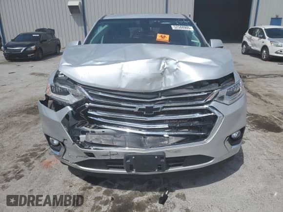 2020 Chevrolet Traverse High Country z VIN 1GNEVNKW6LJ186476, wystawiony jako Copart lot #52588905 z przebiegiem 43 179 mil mil oraz Szkoda całkowita • Salvage title. Historia ofert i sprzedaży dostępna na DreamBid. Obrazek 5.