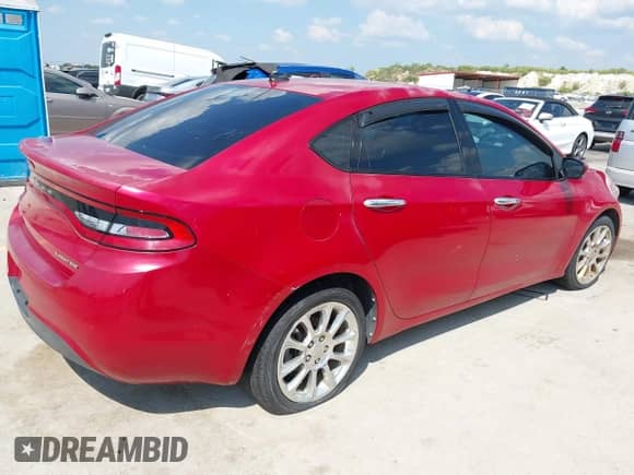 2013 Dodge Dart Limited with VIN 1C3CDFCA4DD107354, listed as a IAAI auction lot 43231695 with 161,506 mi miles and . Bid and sale history available at DreamBid. Image 4.