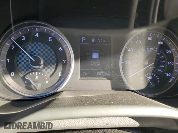 2020 Hyundai Elantra SE z VIN 5NPD74LF0LH499233, wystawiony jako Copart lot #80207785 z przebiegiem 80 776 mil mil oraz Szkoda całkowita • Salvage title. Historia ofert i sprzedaży dostępna na DreamBid. Obrazek 9.