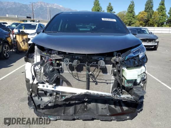 2022 Toyota Sienna Platinum с VIN 5TDERKEC8NS123611, выставлен на аукционе Copart как лот 86436405 с пробегом 26 341 миль миль и Списание • Salvage title. История ставок и продаж доступна на DreamBid. Изображение 5.