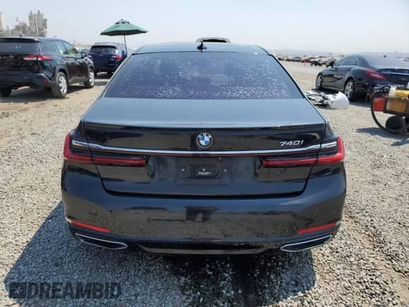 2020 BMW 7 Series 740i with VIN WBA7T2C03LGF96925, listed as a Copart auction lot 68697595 with 13,349 mi miles and Clean title. Bid and sale history available at DreamBid. Image 6.