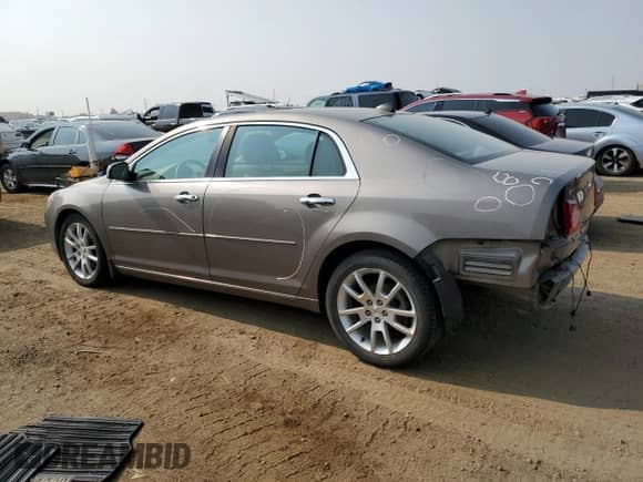 2012 Chevrolet Malibu 3LT z VIN 1G1ZF5E78CF244546, wystawiony jako Copart lot #64392314 z przebiegiem 126 362 mil mil oraz Szkoda całkowita • Salvage title. Historia ofert i sprzedaży dostępna na DreamBid. Obrazek 2.