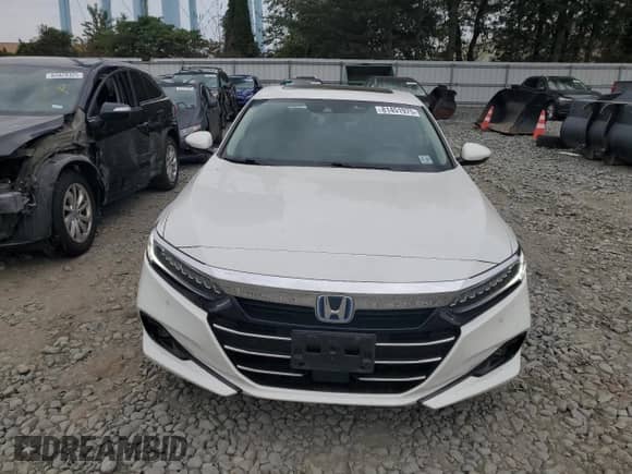 2022 Honda Accord EX-L with VIN 1HGCV3F50NA024966, listed as a Copart auction lot 81451975 with 40,895 mi miles and Salvage title. Bid and sale history available at DreamBid. Image 5.