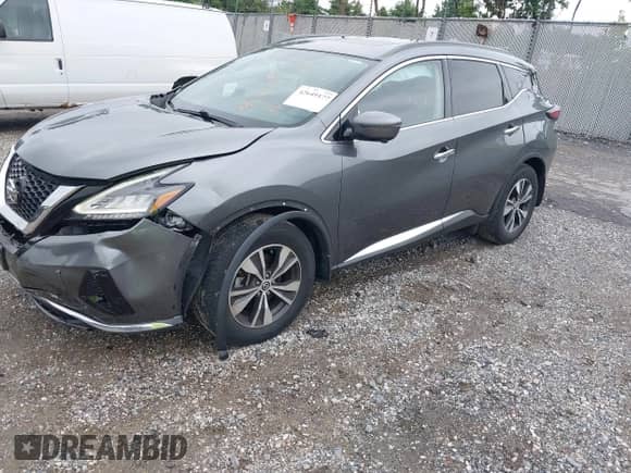 2019 Nissan Murano SL with VIN 5N1AZ2MSXKN137207, listed as a IAAI auction lot 42649177 with 59,338 mi miles and . Bid and sale history available at DreamBid. Image 16.