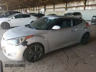 2017 Hyundai Veloster Value Edition with VIN KMHTC6AD7HU324748, listed as a Copart auction lot 84411575 with 94,866 mi miles and Clean title. Bid and sale history available at DreamBid. Image 1.