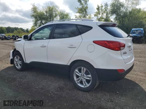 2013 Hyundai Tucson GLS z VIN KM8JUCAC9DU761770, wystawiony jako Copart lot #71138745 z przebiegiem 42 988 mil mil oraz Szkoda całkowita • Salvage title. Historia ofert i sprzedaży dostępna na DreamBid. Obrazek 2.