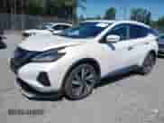 2023 Nissan Murano SL with VIN 5N1AZ2CS5PC101879, listed as a IAAI auction lot 42627882 with 21,382 mi miles and . Bid and sale history available at DreamBid. Image 2.