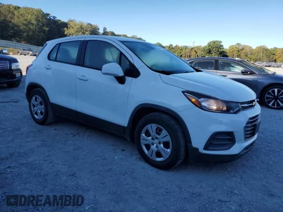 2018 Chevrolet Trax LS with VIN KL7CJKSB4JB587262, listed as a Copart auction lot 82469215 with 172,311 mi miles and Clean title. Bid and sale history available at DreamBid. Image 4.